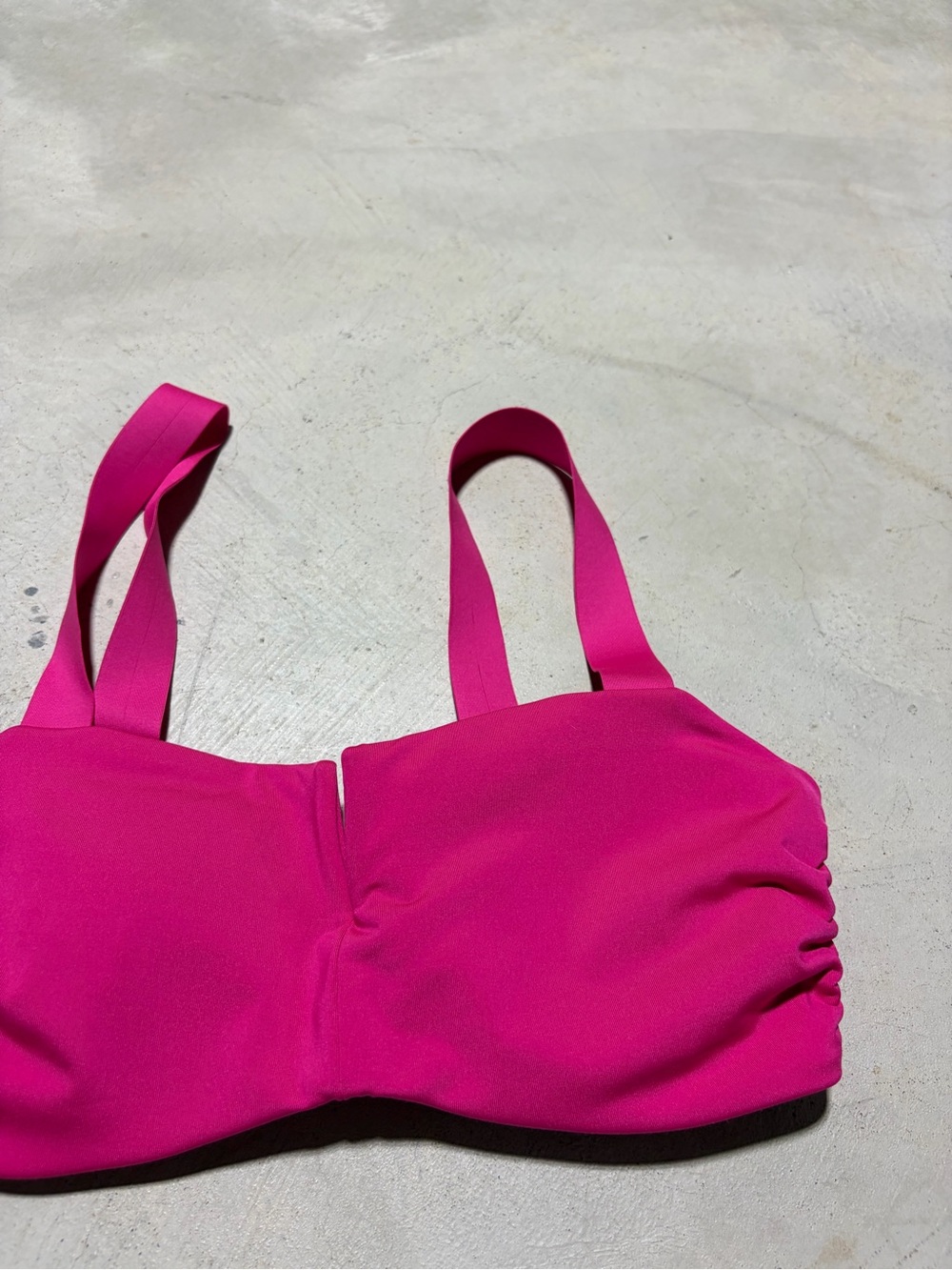 Athleta Hot Pink Women's Bikini Top 34B/c - Picture 3 of 7